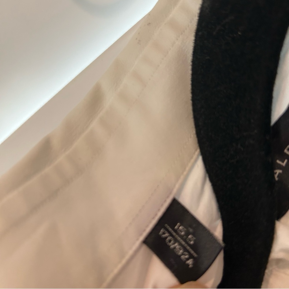 Ralph Lauren Classic Tailored Fit Button Down White Size 16.5 - Picture 3 of 3